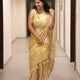 Luxury Off White Gold Kasavu Saree with Designer Tassel Pallu